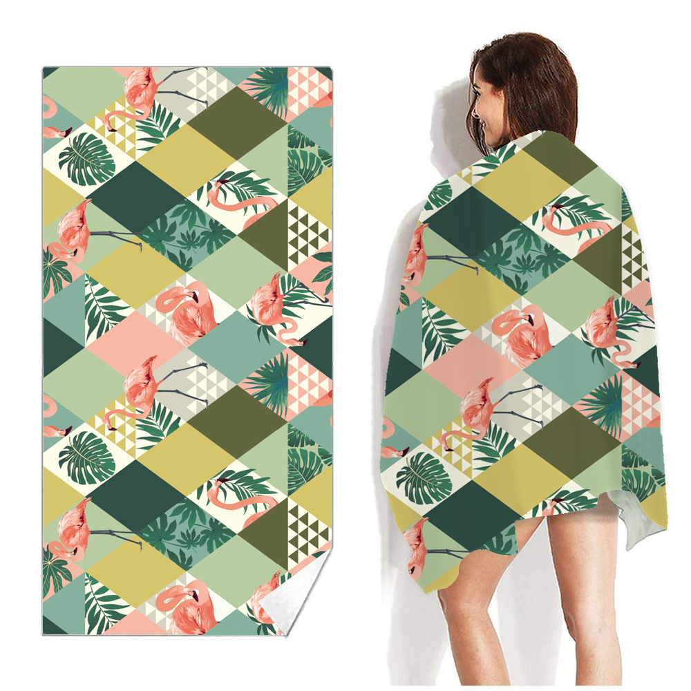 Microfiber Suede Quick Dry Printing Beach Towel