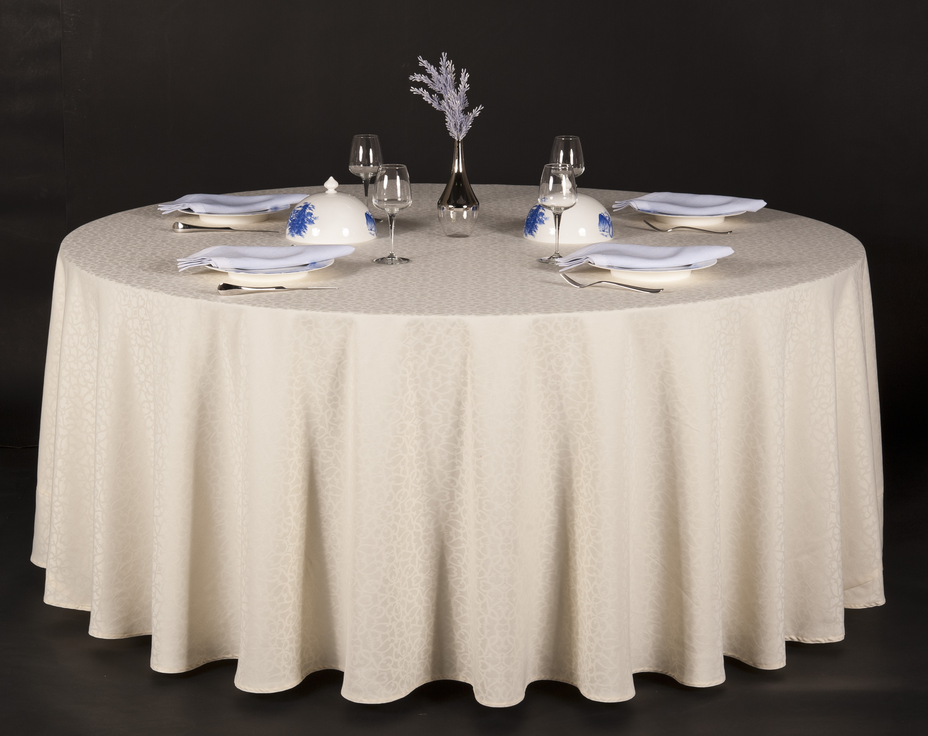 Cotton Feel Fabric for Banquet Tablecloths