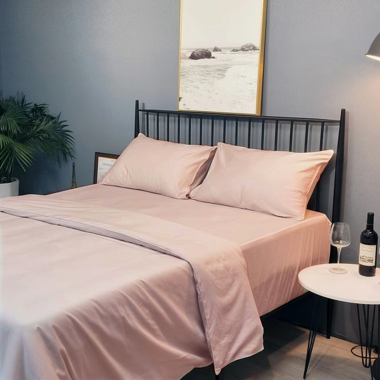 100% Cotton Bedding Sheet Set with Customization Support