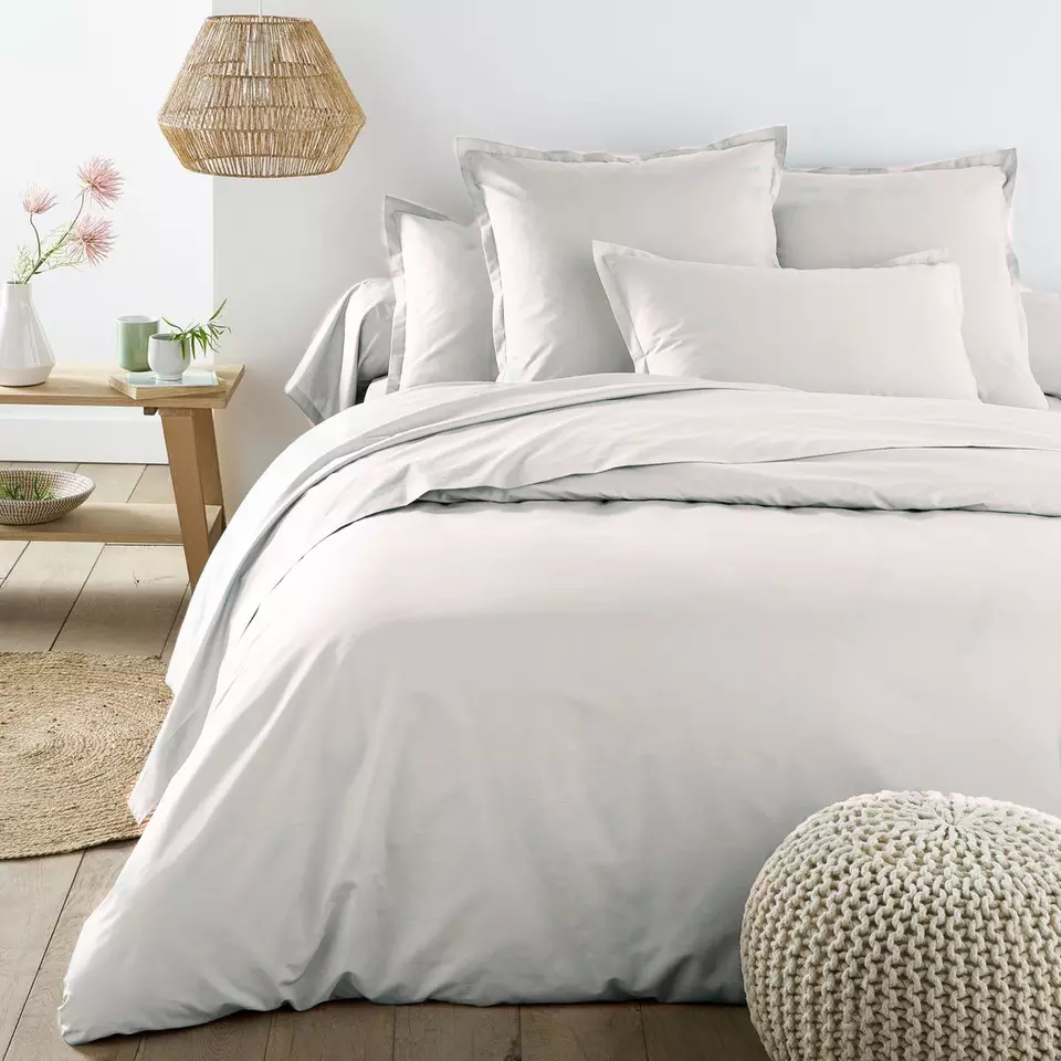 Vintage Style 100% Washed Cotton Bedding Sheet Set