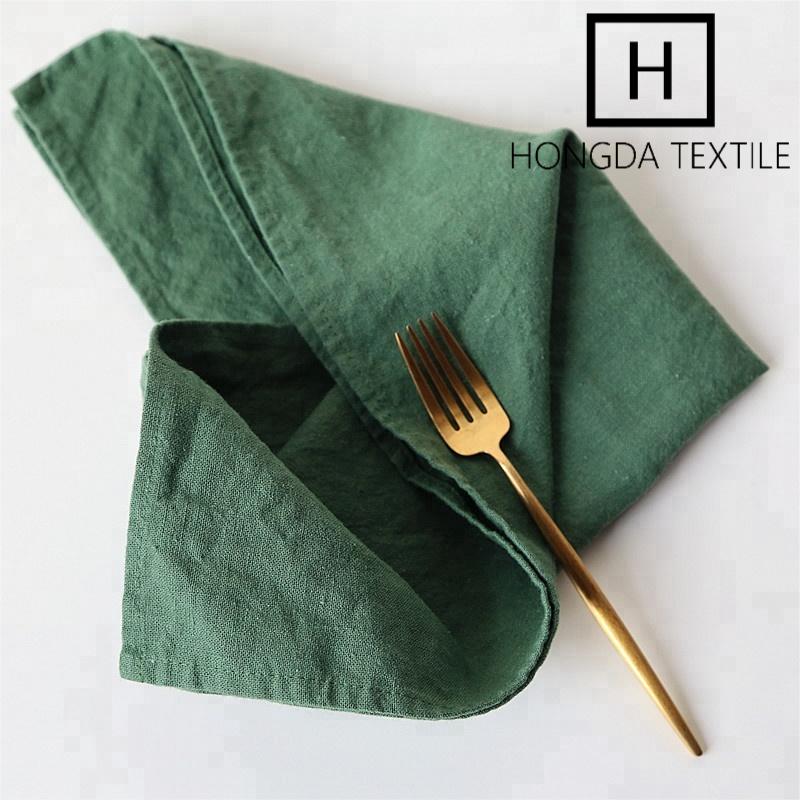 100% Stone Washed French Linen Napkins, Tablecloth, and Table Runner