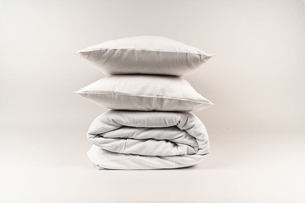 Bamboo and French Linen Bedding Set