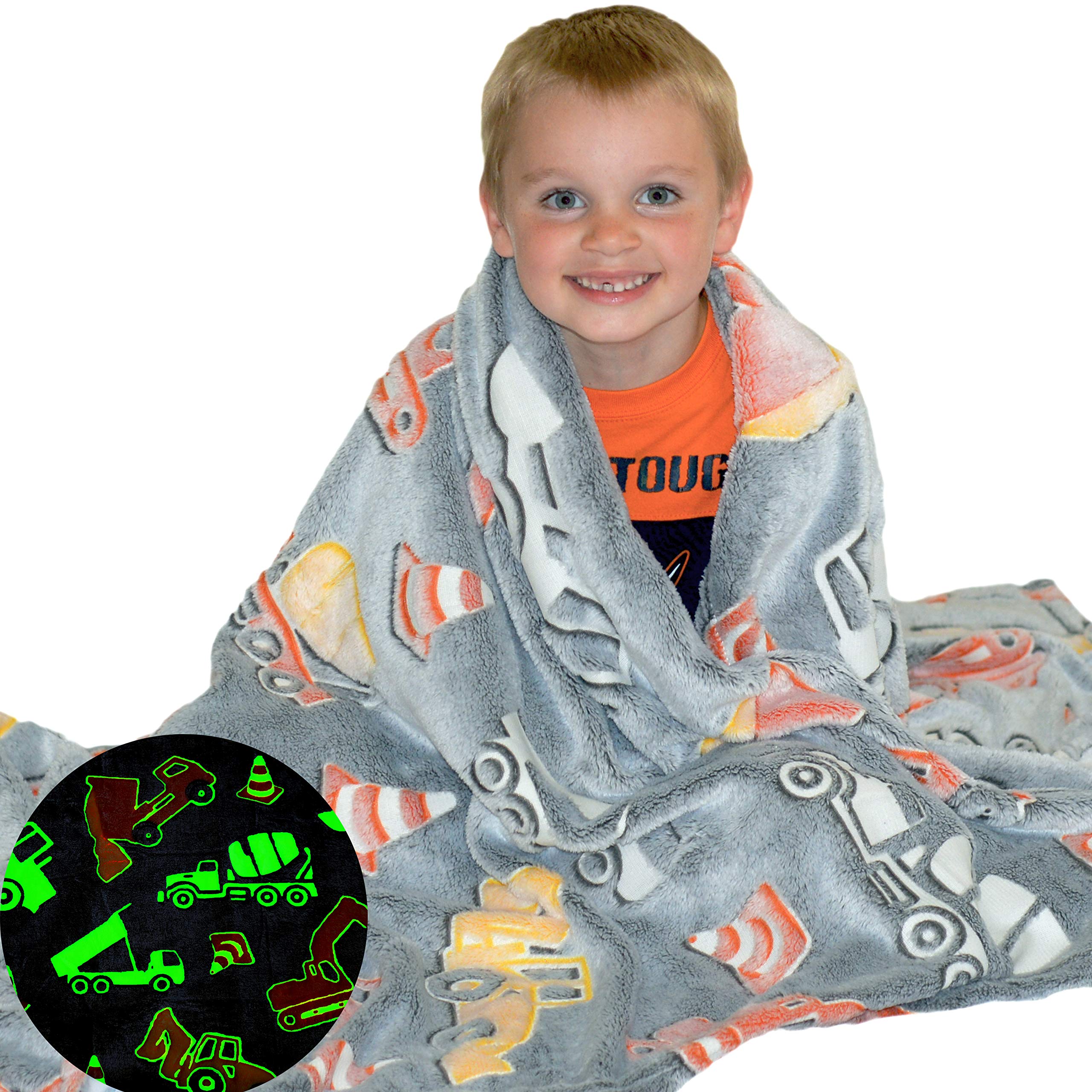 Double-sided Luminous Flannel Blanket
