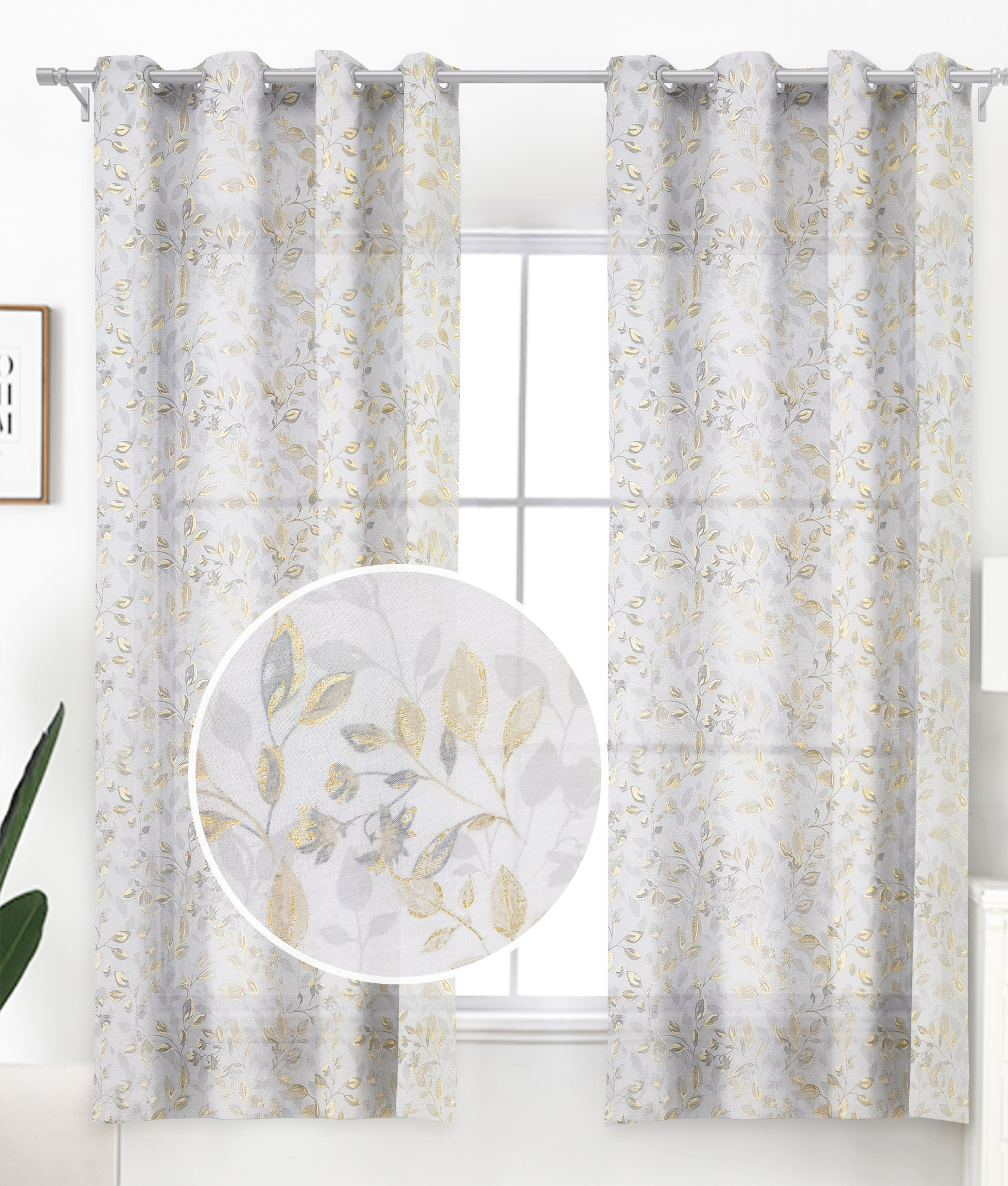 Polyester Curtains with Fashion Printing