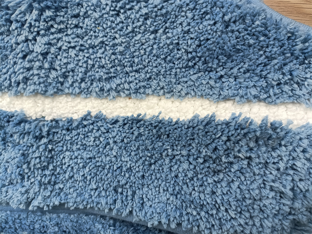 Plush Absorbent Bathroom Floor Mat Set