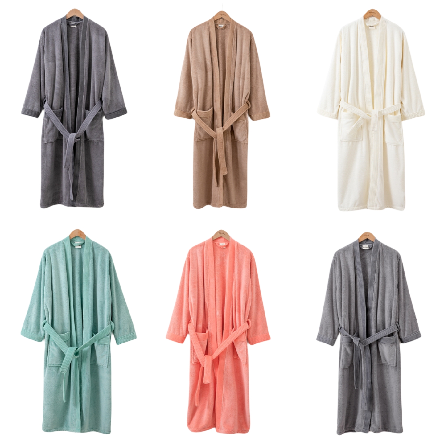 Coral Fleece Bathrobe
