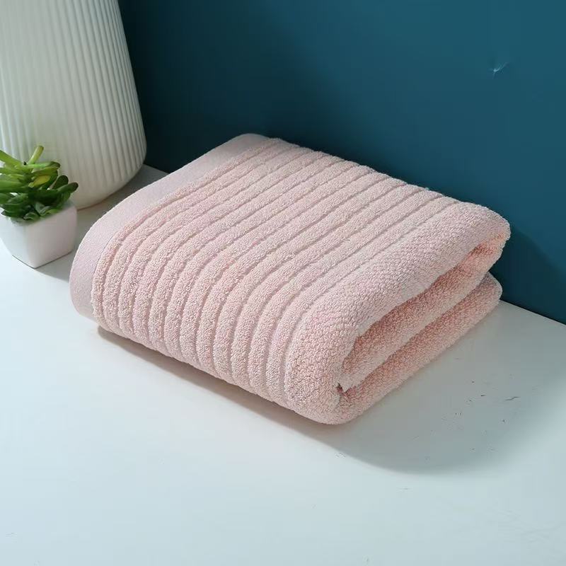 Solid Color 100% Cotton Bath Towel
