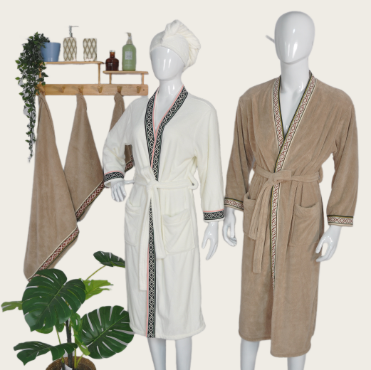 Coral Fleece Bathrobe