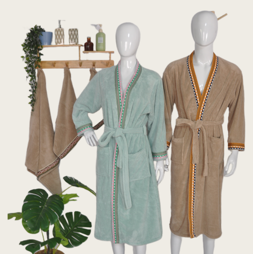 Coral Fleece Bathrobe