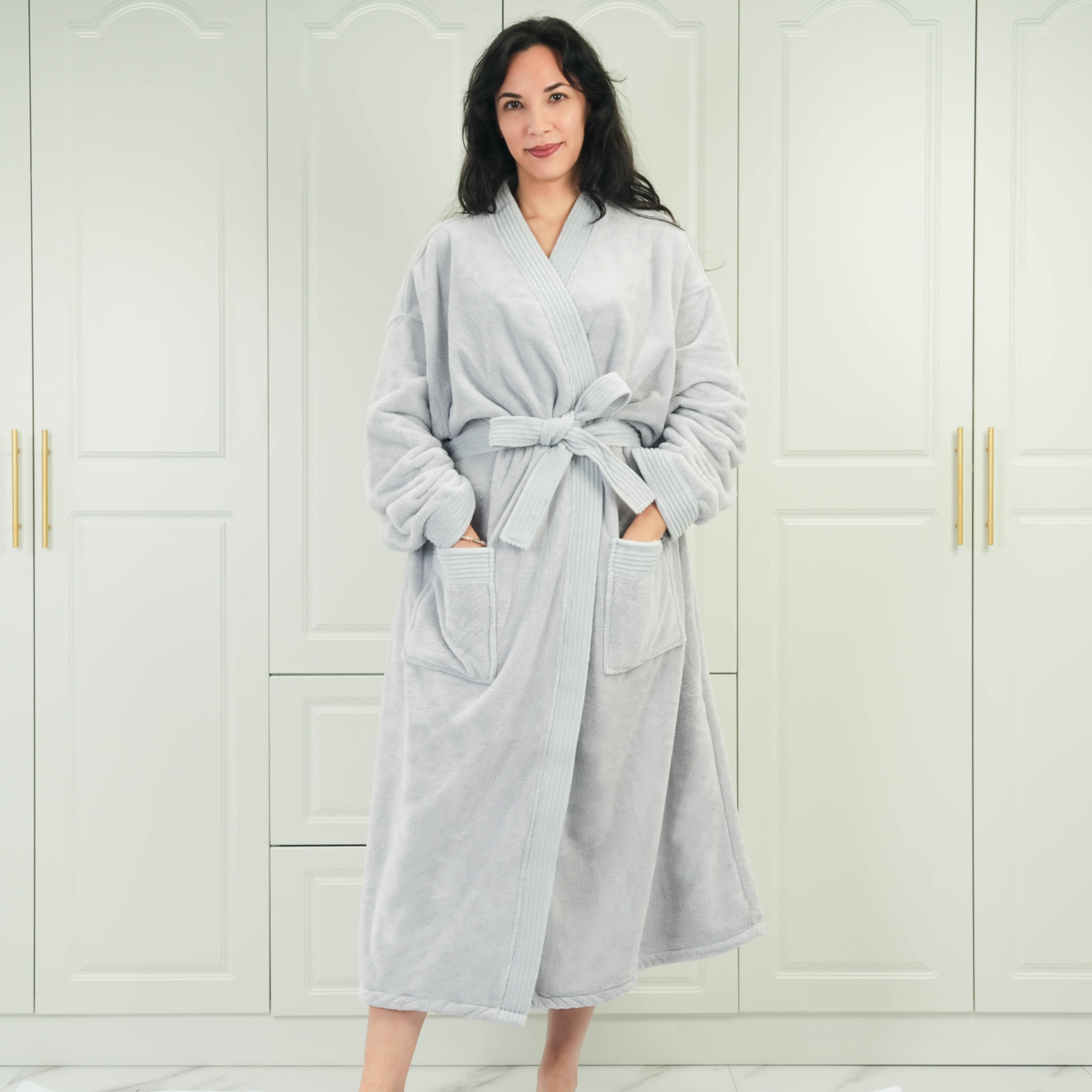 Coral Fleece Bathrobe