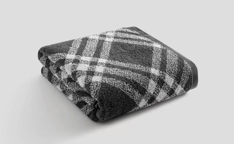 Yarn Dyed Cotton Bath Towel