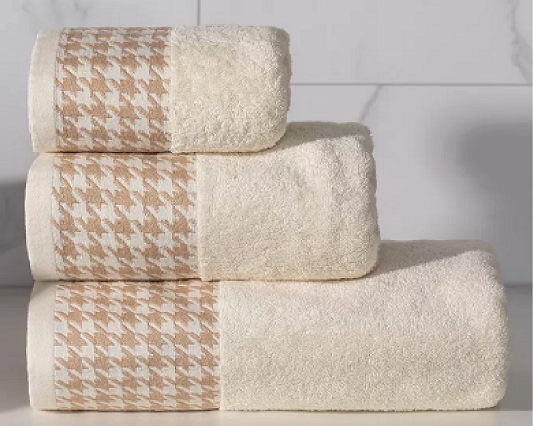 Yarn Dyed Cotton Bath Towel