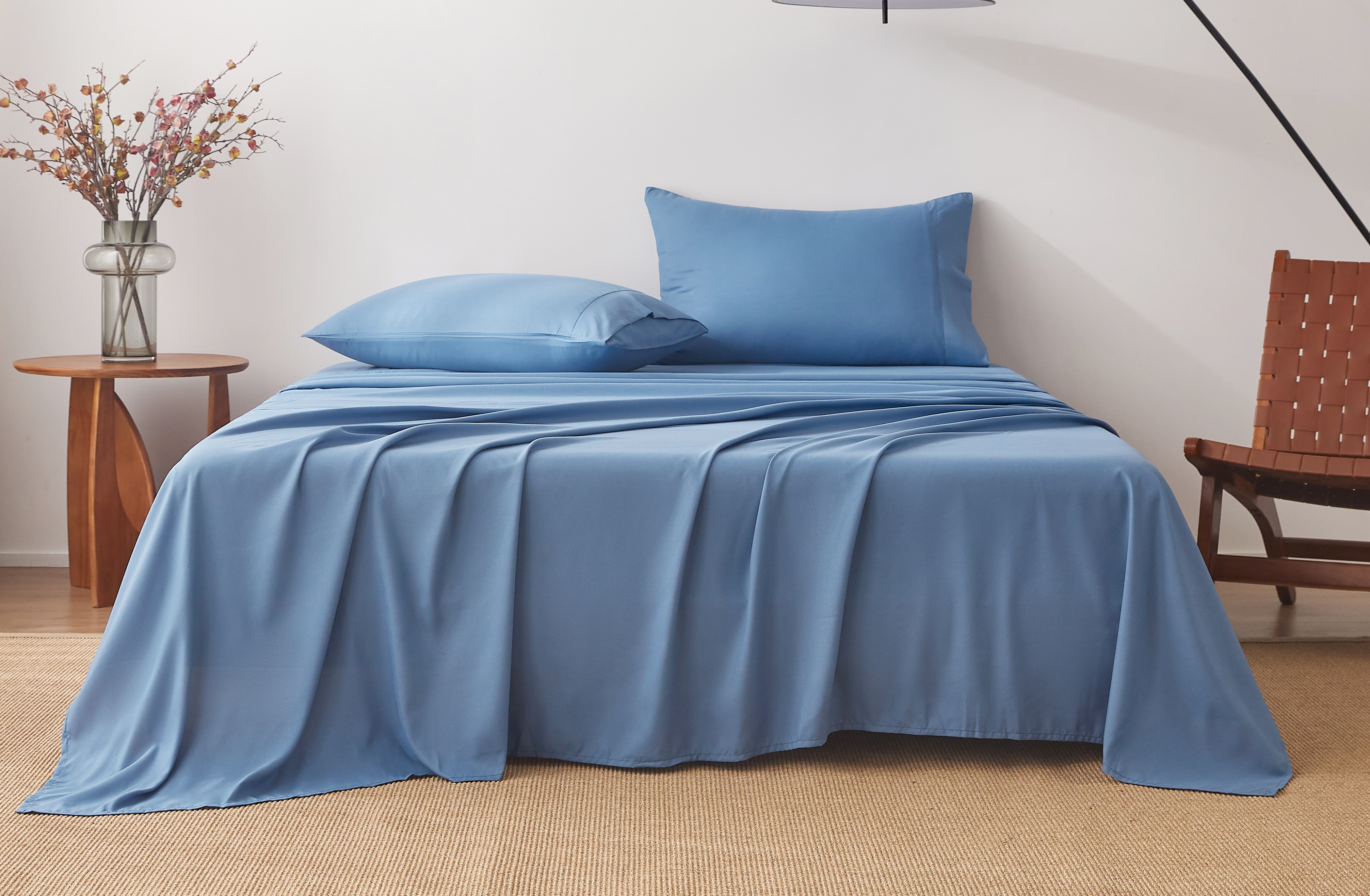 100% Natural Bamboo Fiber Sheet Set