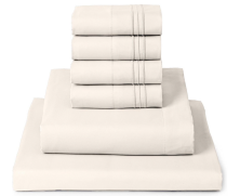 Microfiber Sheet Set with Deep Cut Bedspread