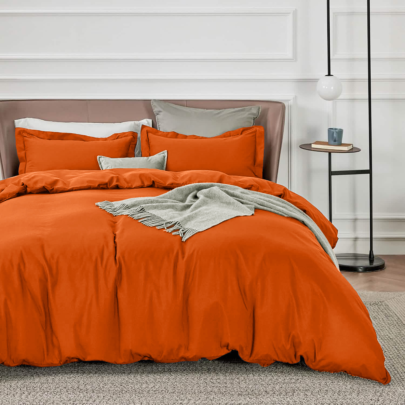 Microfiber Duvet Cover Set with Pillowcases