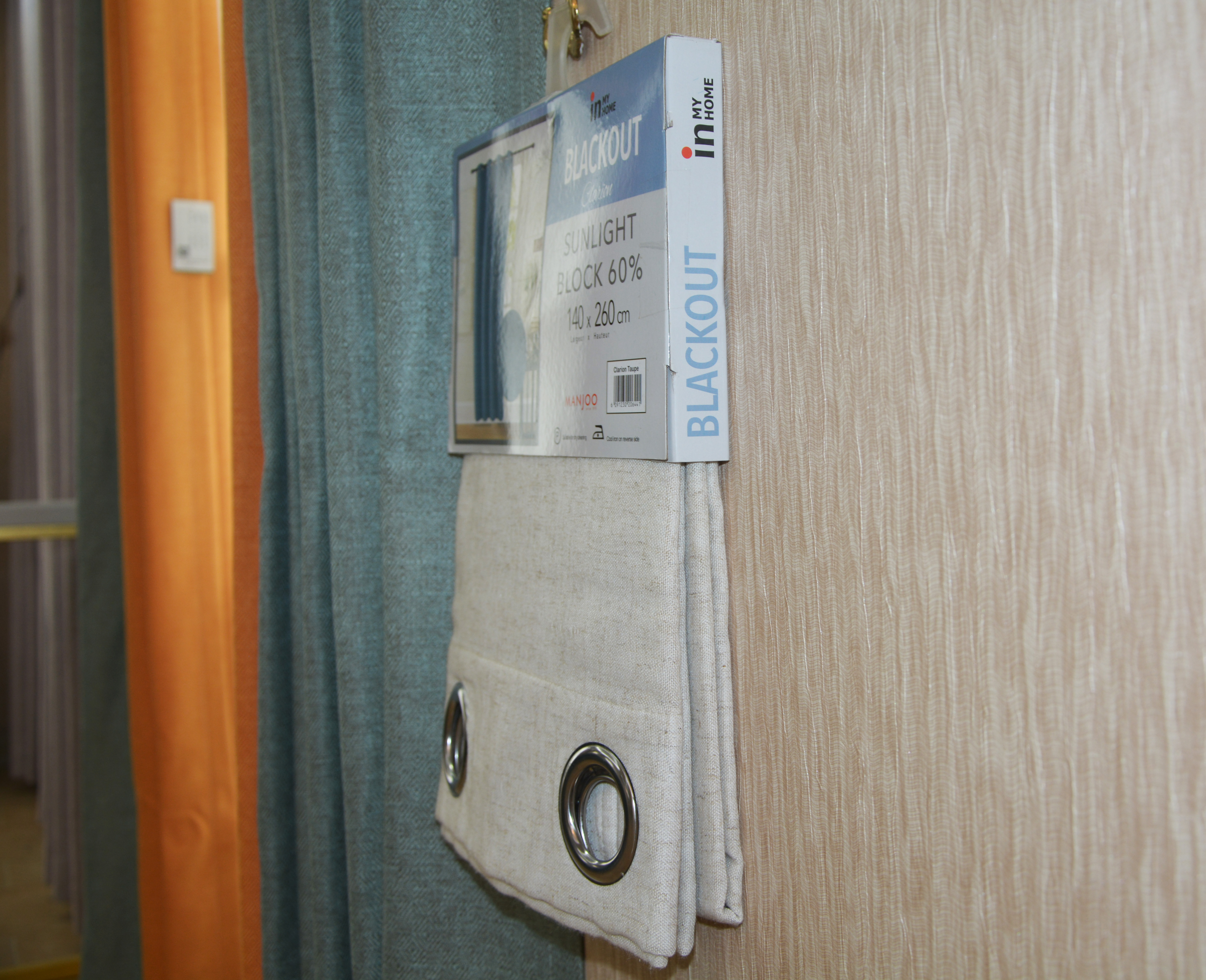 Cartoon Printed Breathable Curtains with Metal Rings for Children's Rooms