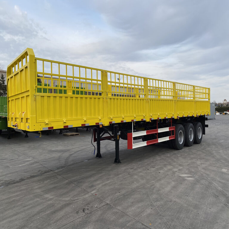 40ft cargo trailer with side wall