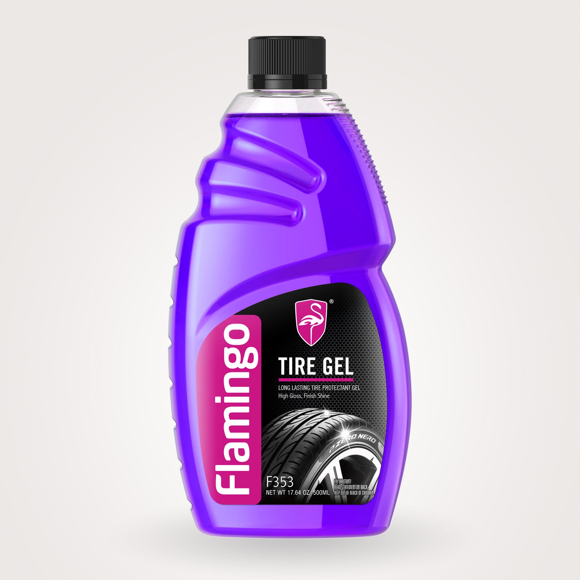 Water-Based Tire Gel for Long-Lasting Shine and Protection