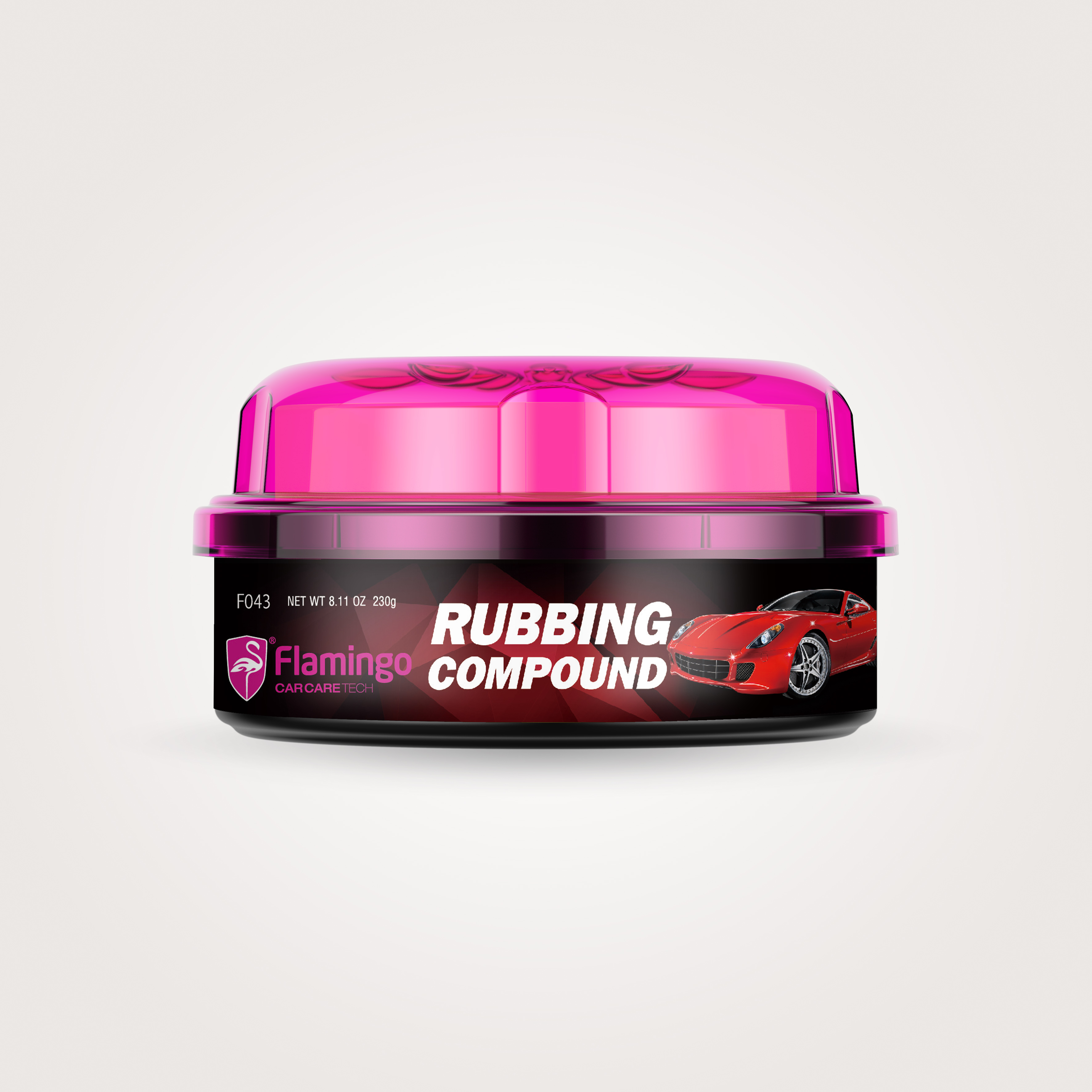 Flamingo Rubbing Compound for Car Paint Scratch and Oxidation Repair