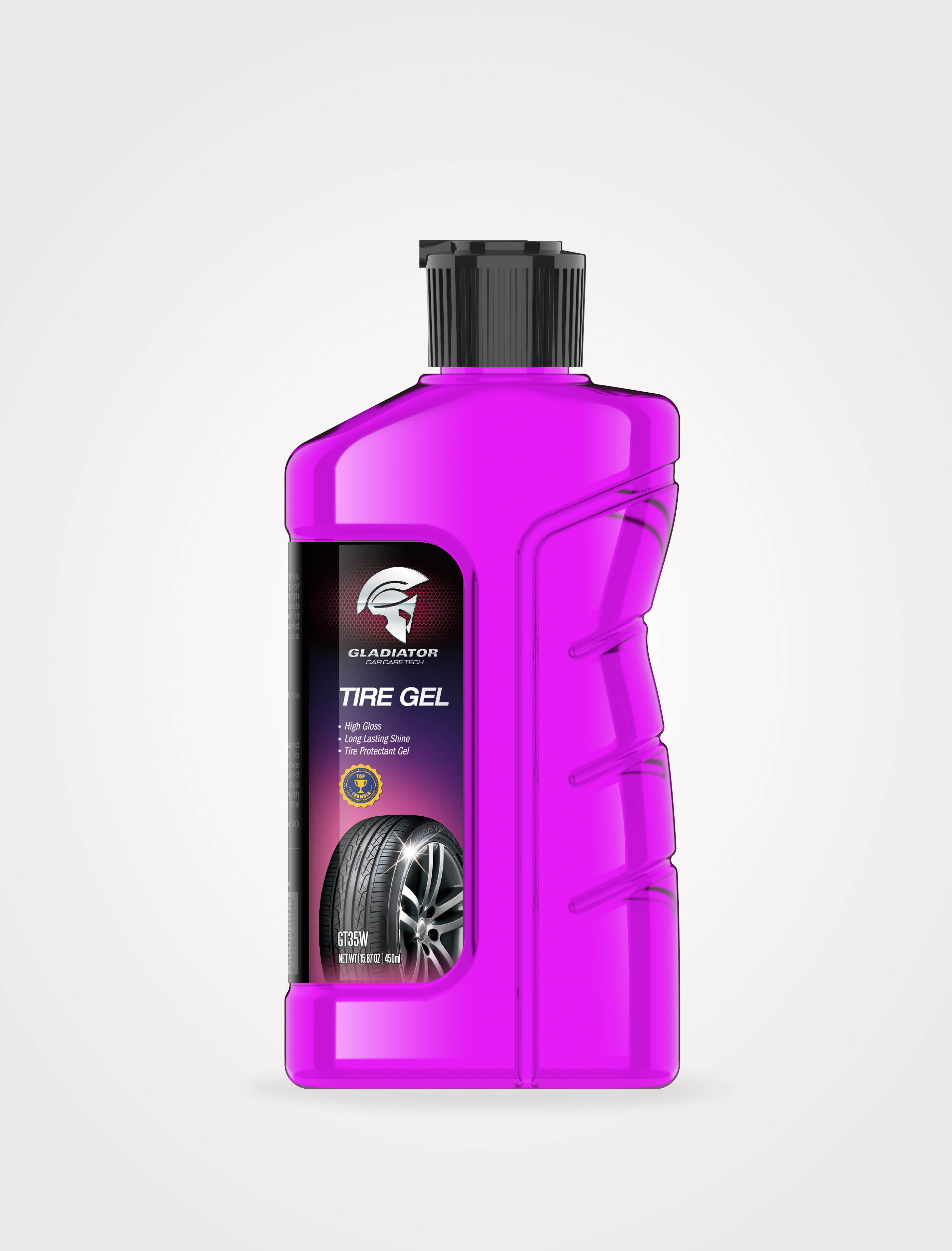 Water-Based Tire Gel for Long-Lasting Shine and Protection