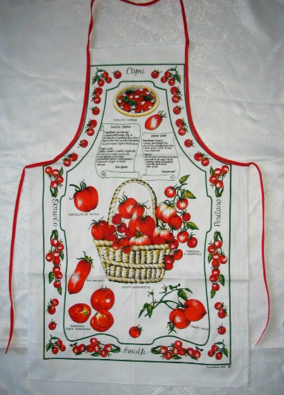 Printed Cotton Apron