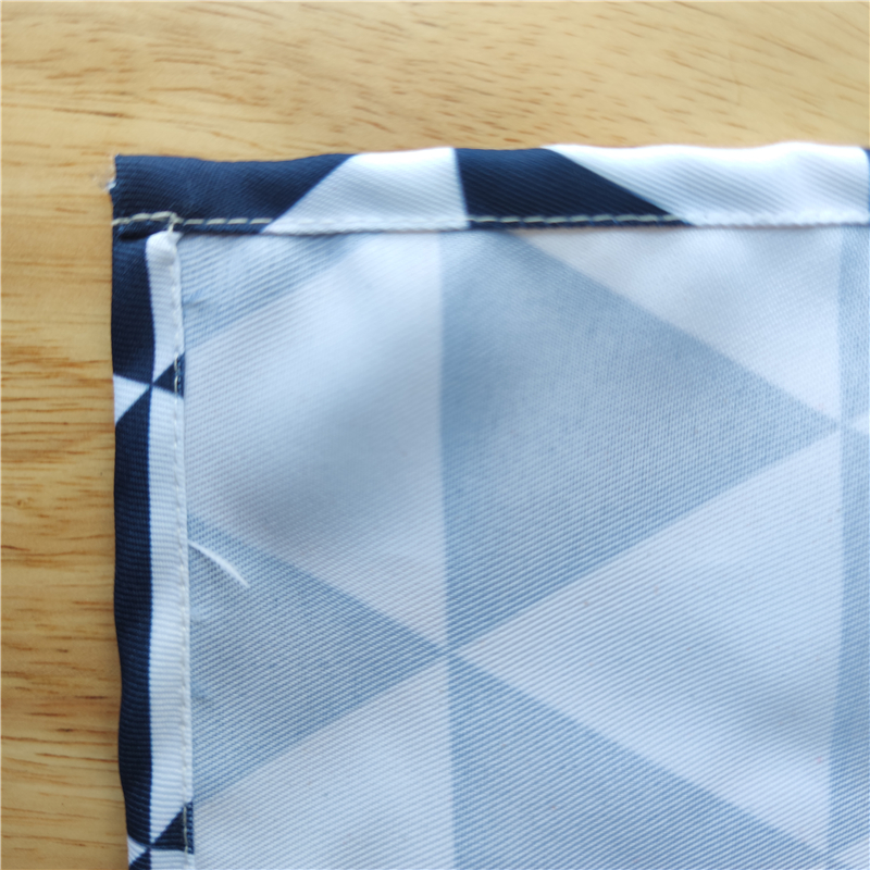 Eco-Friendly Custom Logo Geometric Triangle Printing Polyester Apron