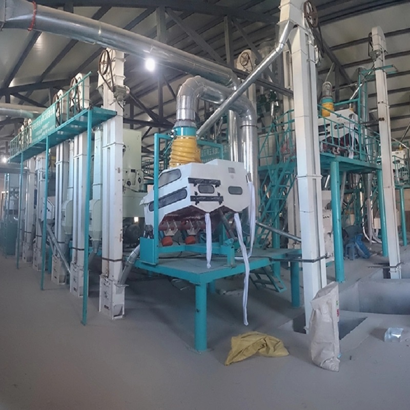 50TPD Complete Corn Grinding Machine Maize Mill Plant