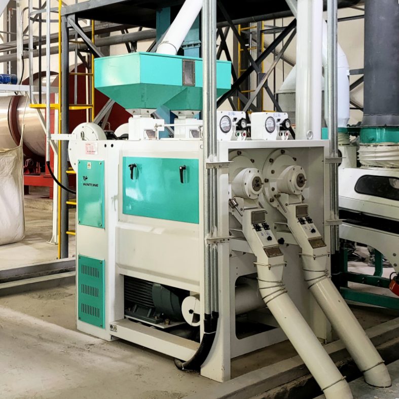 MTPS 25R*2 Corn Peeling Machine, Cracker, and Crusher