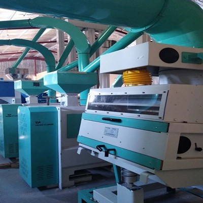 Sorghum Peeling, Cleaning, and Milling Plant