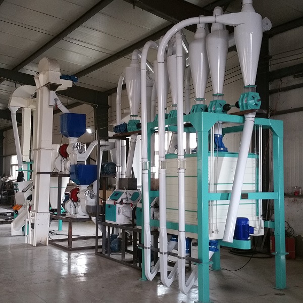 20TPD Corn Milling Plant for Maize Flour Production