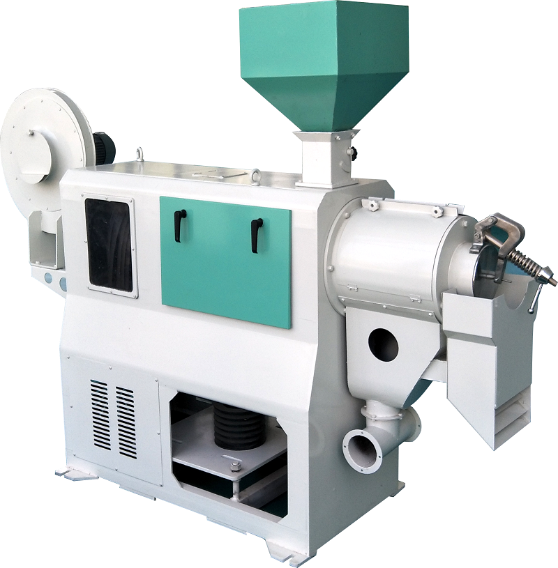 Patented Corn Peeling, Polishing, and Degerming Machine
