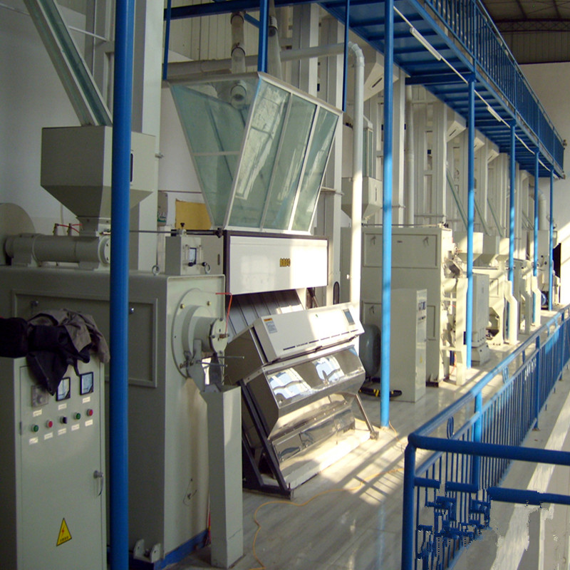 50-200 Ton/Day Complete Rice Processing Plant