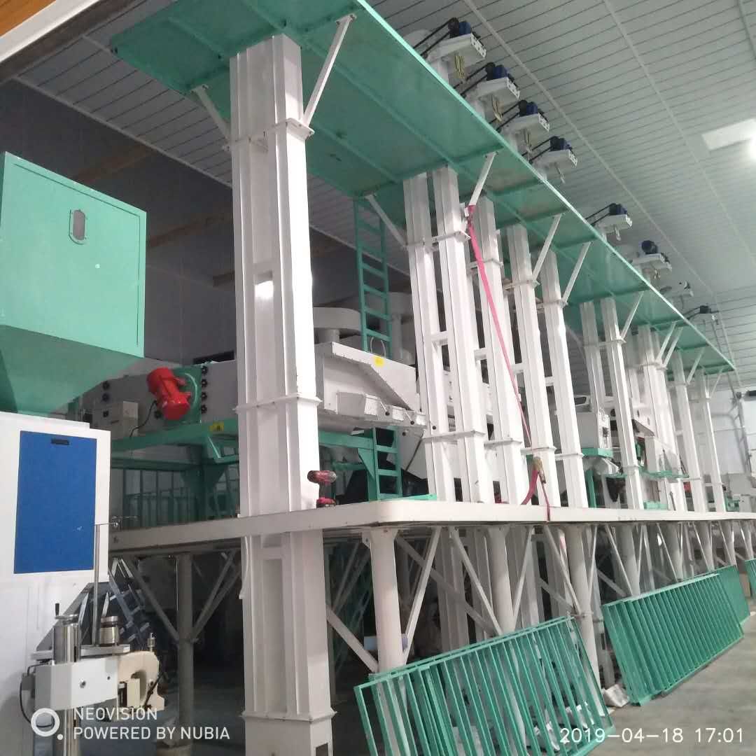 Complete Bean Cleaning and Grinding Line