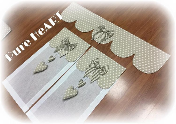European-Style Kitchen Curtain Set with Layer and Drapery