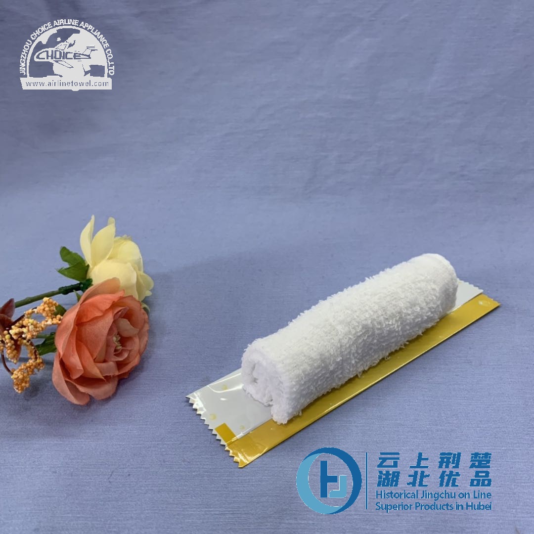Single-use wet towels for hands and face