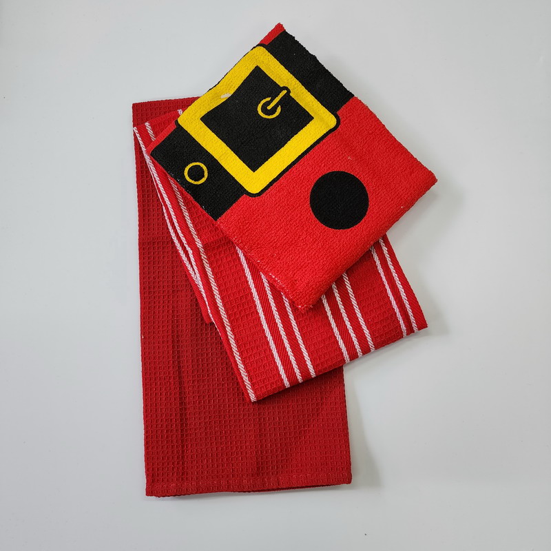 Christmas Printed Kitchen Towel Set