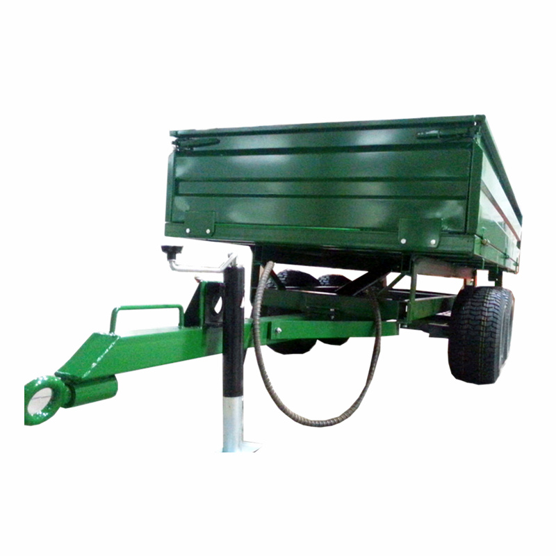 Tractor Tow-Behind Hydraulic Tip Trailer