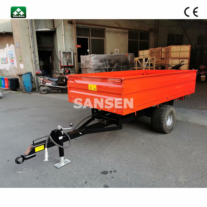 Tractor Tow Behind Tipper Trailer
