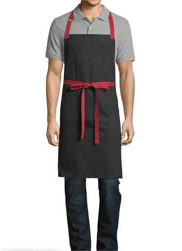 Cotton Crossback Apron for Kitchen, BBQ, and Grilling