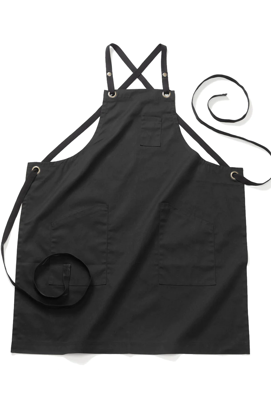 Cotton Crossback Apron for Kitchen, BBQ, and Grilling