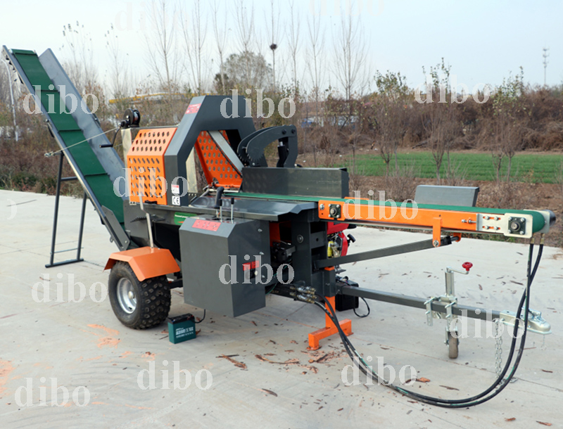 Dibo 30-ton log splitter