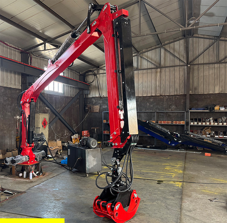 DIBO 23ft 7.0m Forestry Timber Grapple Loader Crane