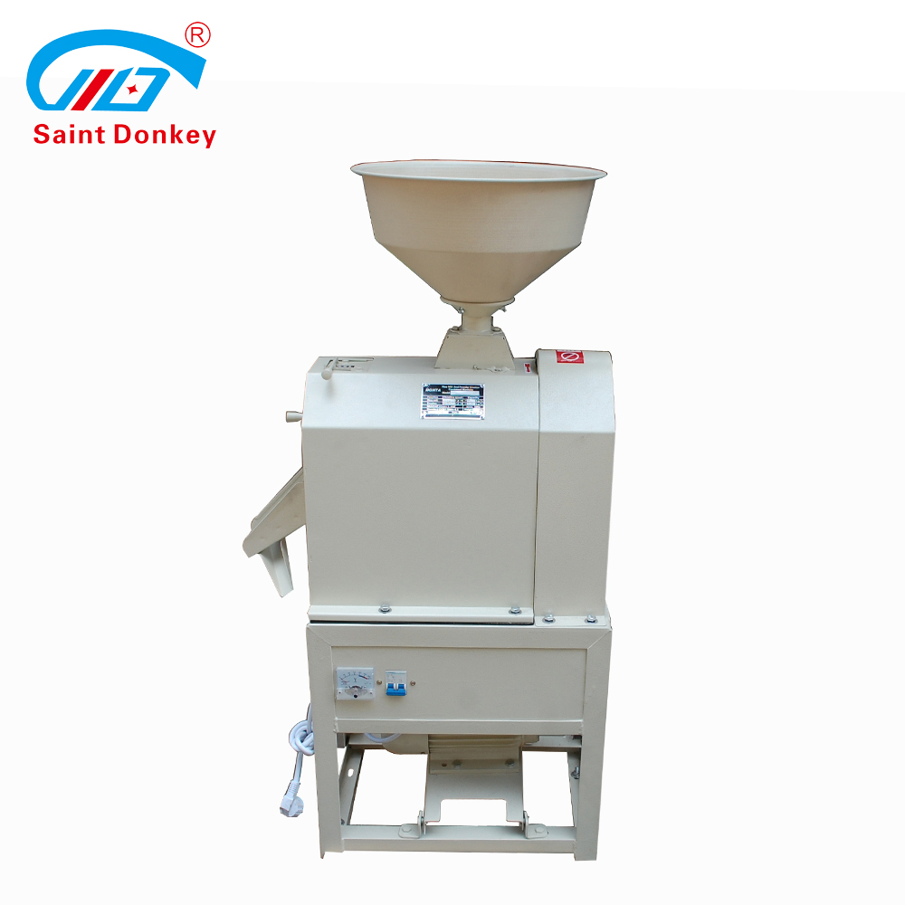 Combined Rice Mill and Flour Milling Machine with Electric Motor