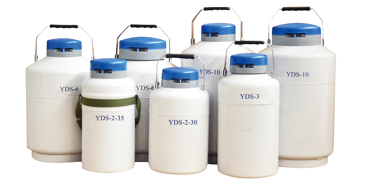 Nitrogen Tank, Storage Tank, Dewar Flask for Biological Sample Storage