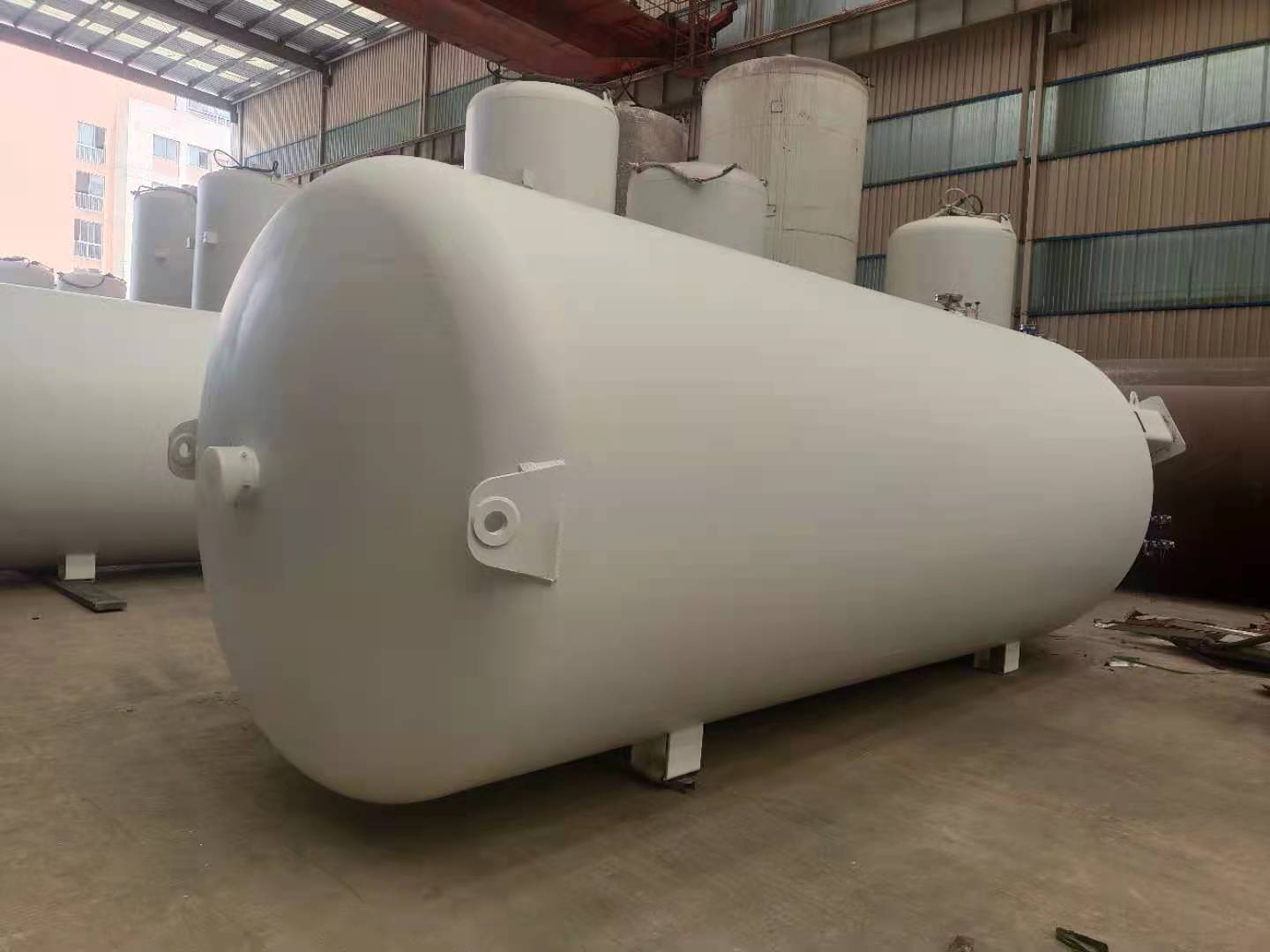 Vertical Cryogenic Storage Tank for LO2, LN2, LAr, LCO2, LNG