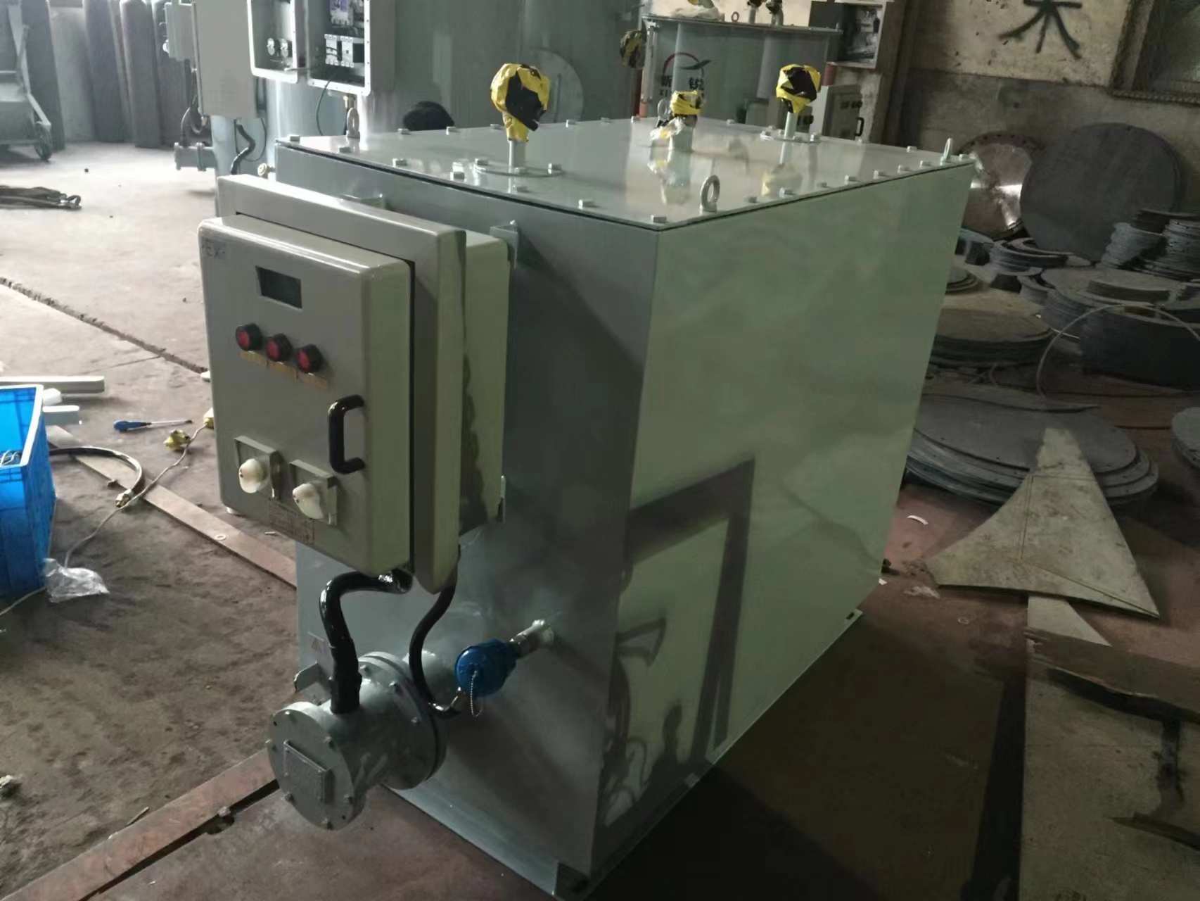 Water Bath Vaporizer for LO2, LN2, LAr, LCO2, LPG