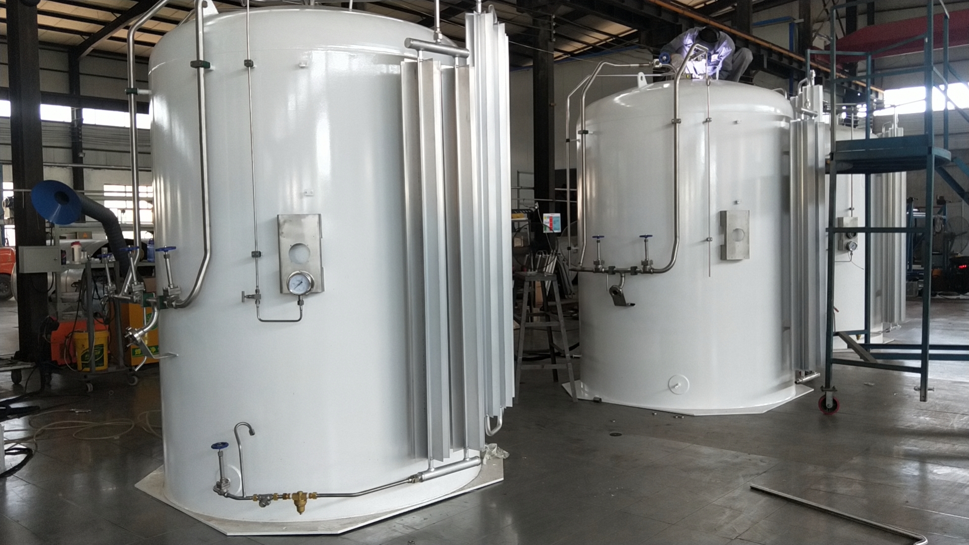 Micro Bulk Vertical Storage Tank for Gas Supply
