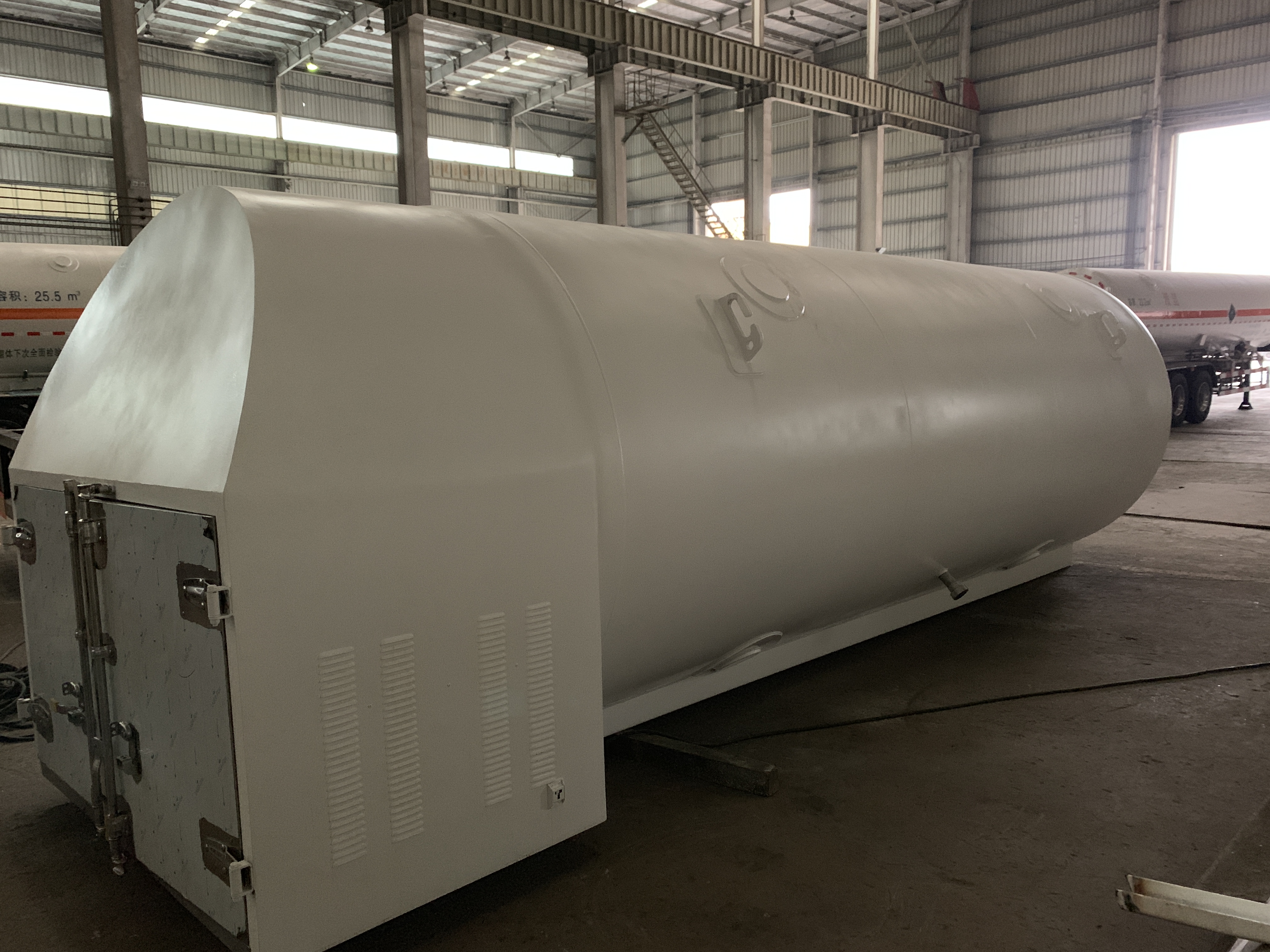 Cryogenic Mobile Liquid Oxygen (LOX) Tank