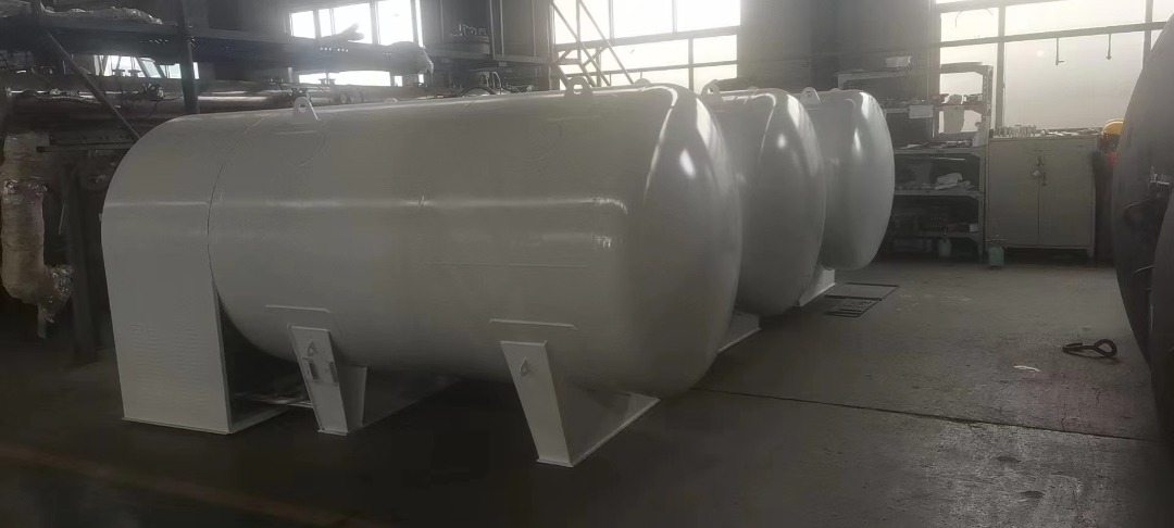 3m3 Horizontal Storage Tank for LOX, LIN, LAR
