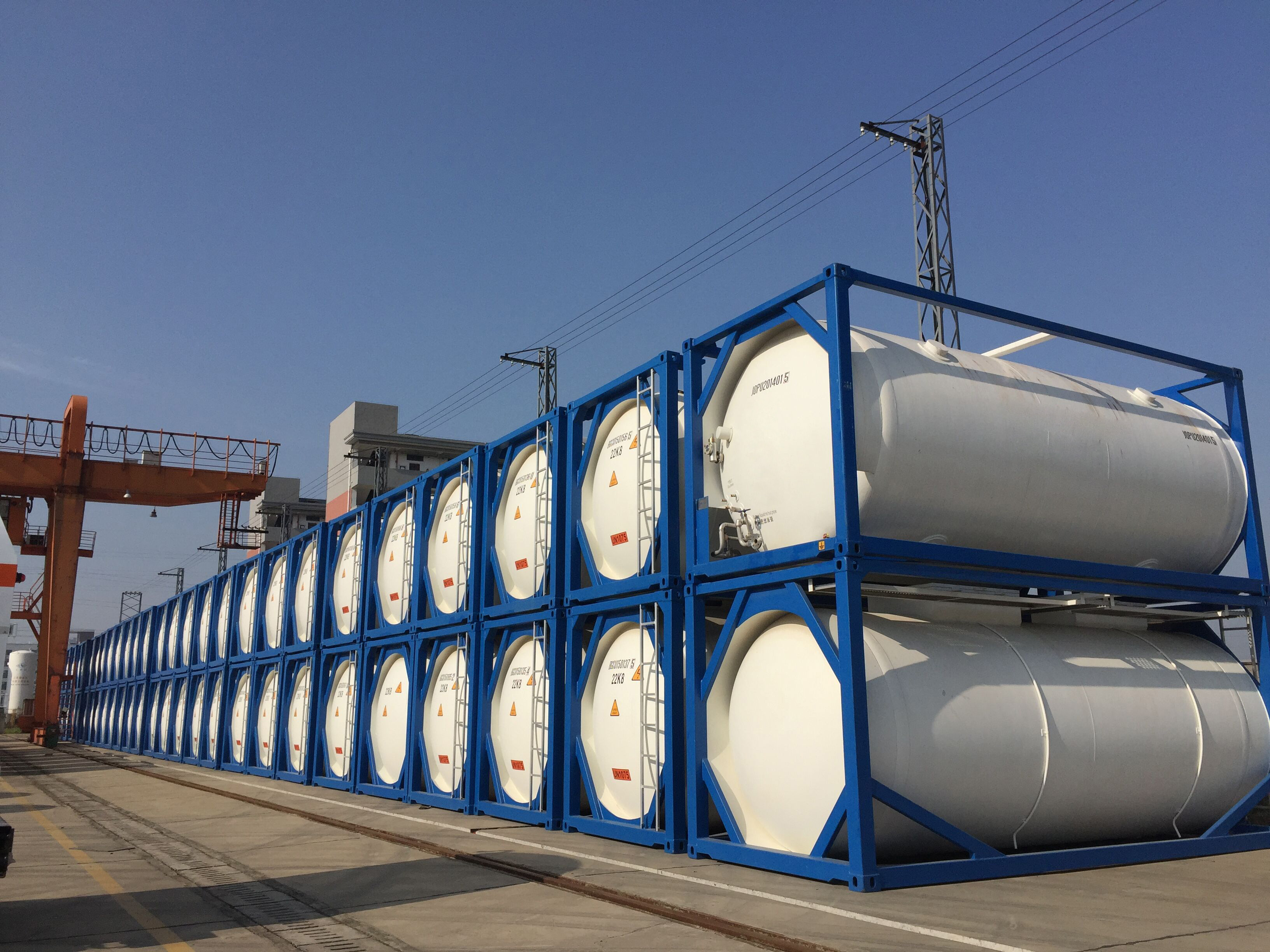 T75 ISO Tank Container for Cryogenic Liquids